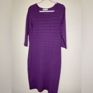 Simonton Says by George Simonton Purple Dress M